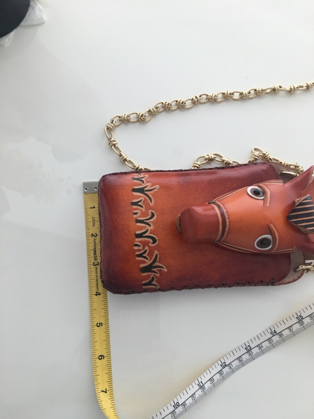 LEATHER BAG  MINI HANDMADE - Picture 6 of 7
